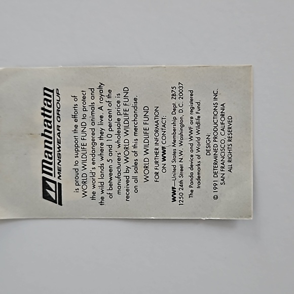 WWF Bengal Tiger Tie - Picture 7 of 8